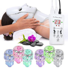 Load image into Gallery viewer, 7 Color Electric Therapy LED Face Neck Mask For Healthy Skin Rejuvenation_1