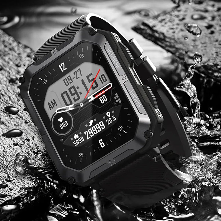 LEMFO C20Pro Smart Watch Men Sport Smartwatch -  Black_3