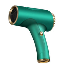 Load image into Gallery viewer, 2600mAh Cordless Anion Blow Dryer Portable Hair Dryer 40/500W USB Rechargeable Powerful 2 Gears - Green_0
