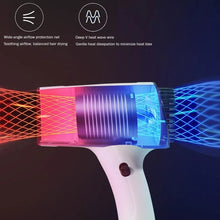 Load image into Gallery viewer, 2600mAh Cordless Anion Blow Dryer Portable Hair Dryer 40/500W USB Rechargeable Powerful 2 Gears - Green_1

