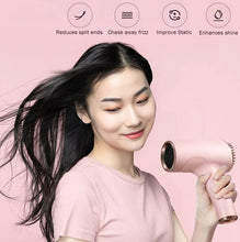 Load image into Gallery viewer, 2600mAh Cordless Anion Blow Dryer Portable Hair Dryer 40/500W USB Rechargeable Powerful 2 Gears - Green_3
